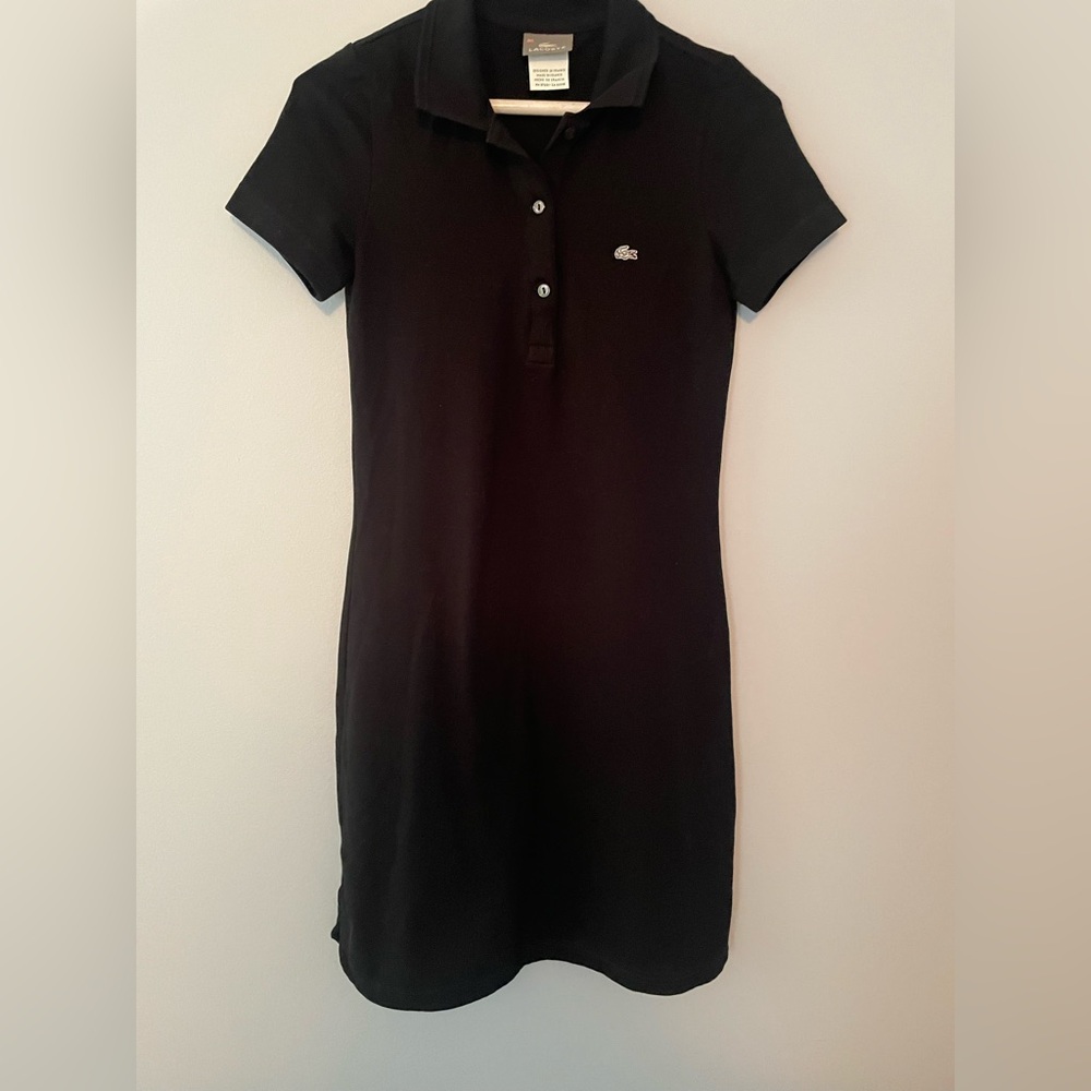 Lacoste Y2K polo shirt dress